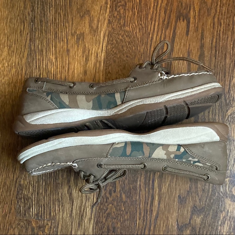 Leather Camo Sperry’s
